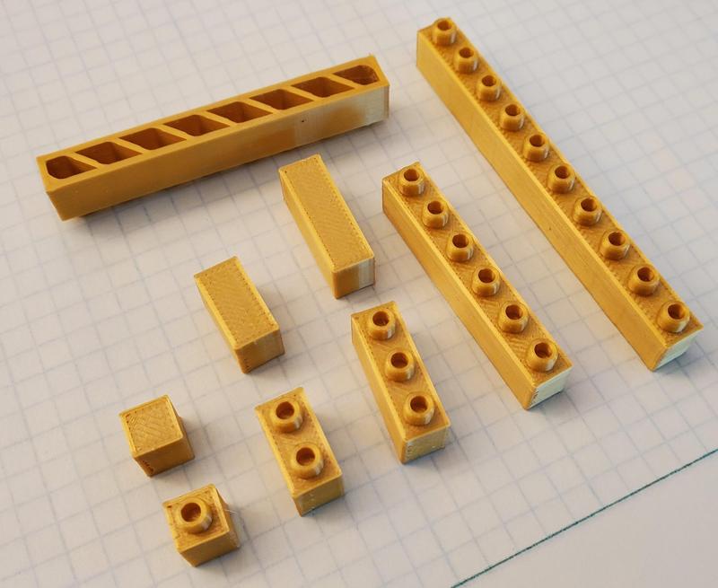 Montini building bricks One Pip Set (Lego Compatible)