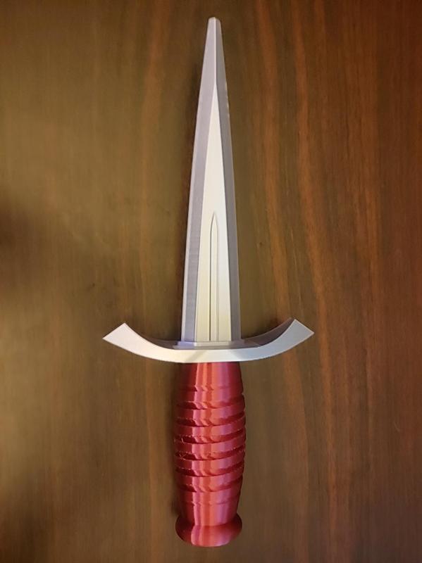 Medieval cosplay dagger