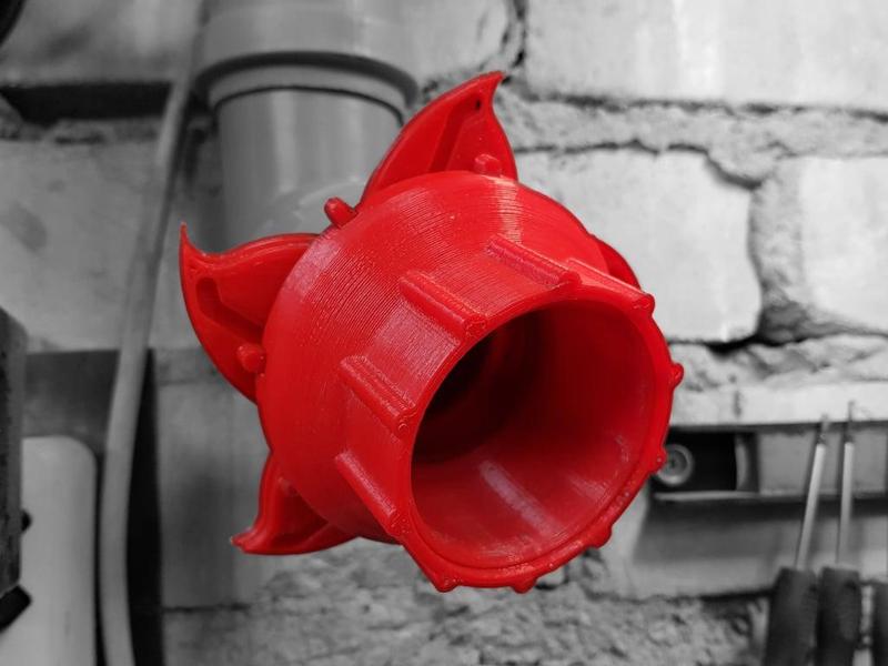 Dust collection system iris style valve/blast gate - 5cm/2''  (SShopDC)