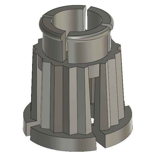 Water tap handle inner part
