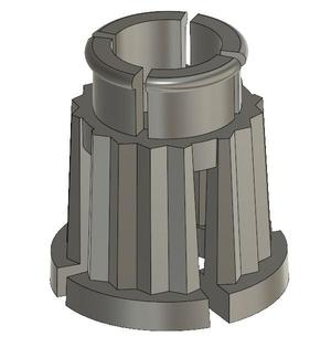 Water tap handle inner part