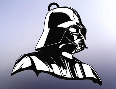 Darth Vader llavero-keychain