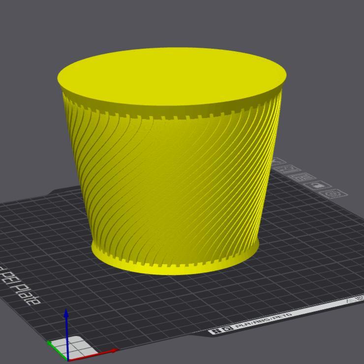 Sutton Vase Mid century modern