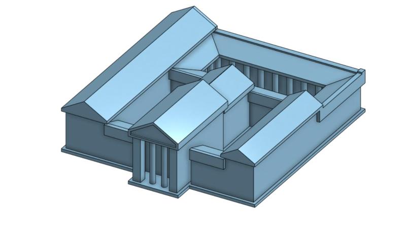 Olympia Greek temple (Prytaneion)
