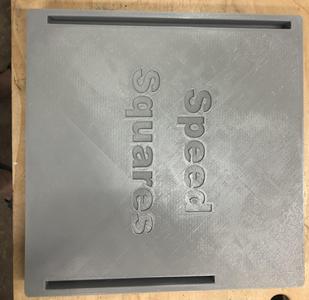 Gridfinity Milwaukee Speed Square Holder