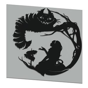 Alice and the Cheshire Cat Wall Art