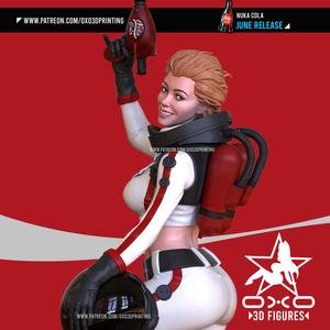 Nuka Cola Pinup Figure