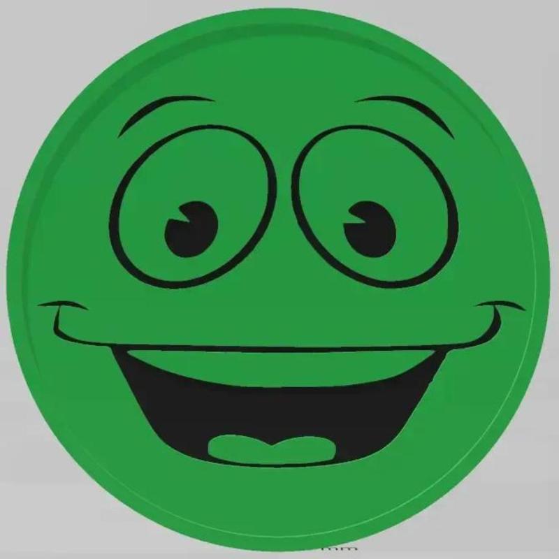 Fallout Yes Man Beverage Coaster STL File | Easy 3D Print