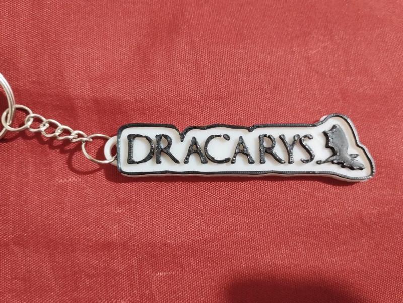 Llavero de Games Of Throne - Dracarys