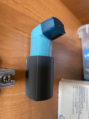 Ventolin inhaler suface mount