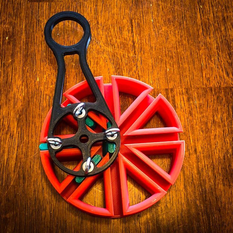 Trammel of Archimedes - 4 Pass