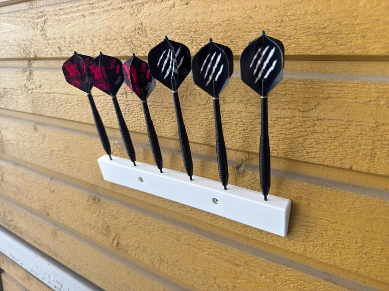 Simple darts wall mount