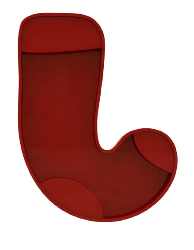 Christmas sock cookie cutter