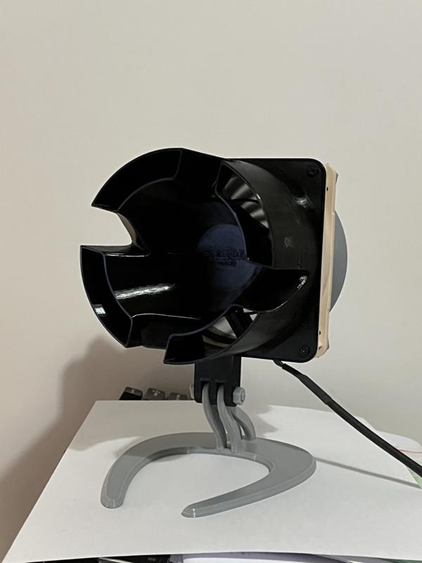 NV-AA1-12 Airflow Amplifier for the original 120mm Desk Fan stand