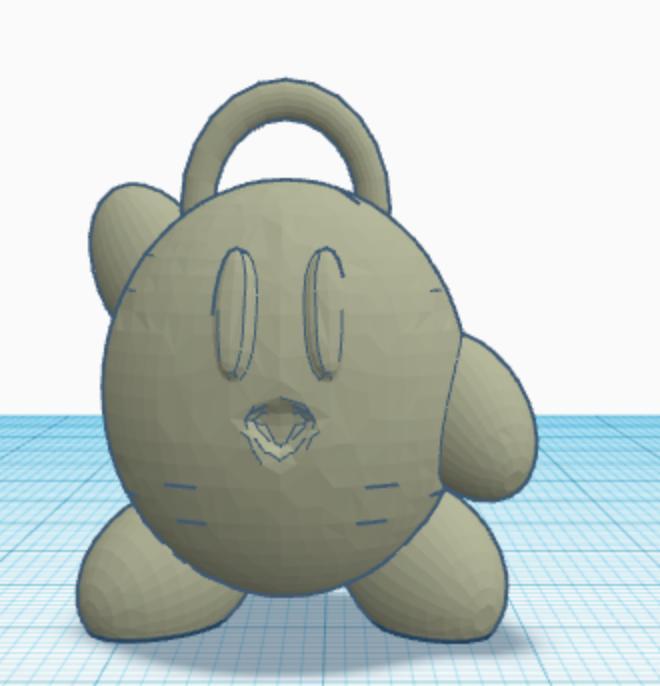 Kirby keychain