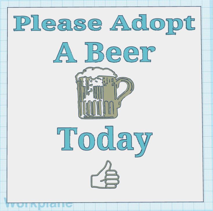 Adopt a Beer Sign