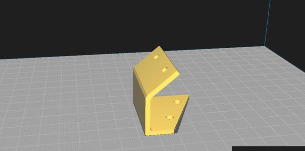 Kobra neo : Inclined bracket for display