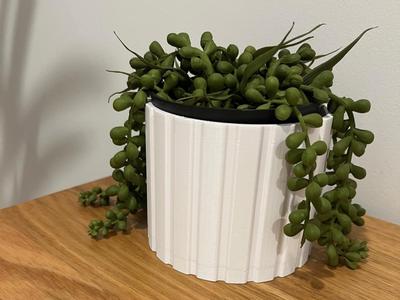 Plant pot straight