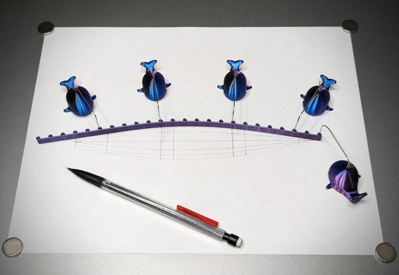 Spline and whales for drawing smooth contours.
