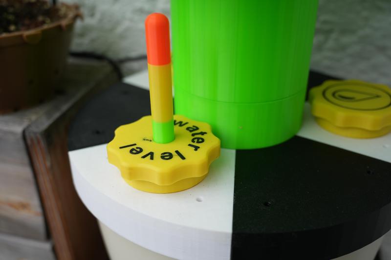 Water Level Indicator for Hydroponic Tower