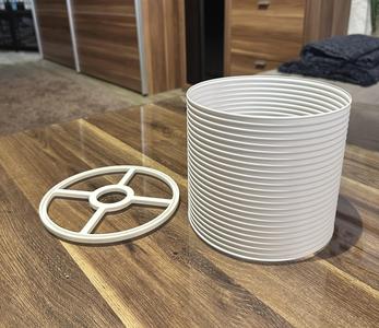 LAMP SHADE 1 / LAMPENSCHIRM / CLICK&PLUG (VASEMODE)