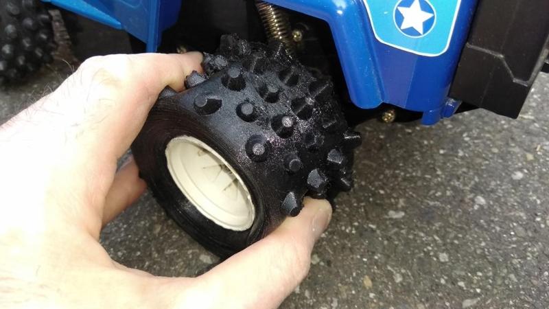 Marui R/C TPU rear tires (flexible)