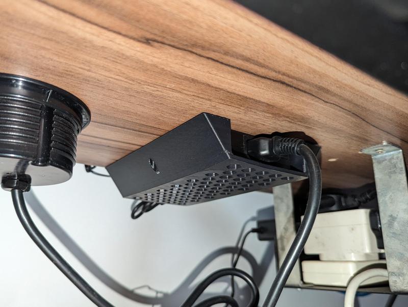 Laptop Charger Undertable Mount