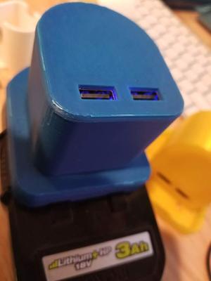 Ryobi 18V dual QC3.0 USB Charger