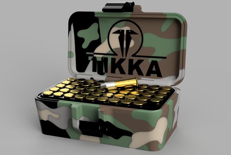 .22lr Tikka Camo ammo box