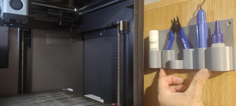 Držák pomůcek k 3D tisku