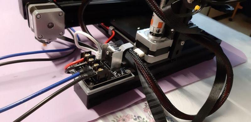 Ender 3 hotbed mosfet holder