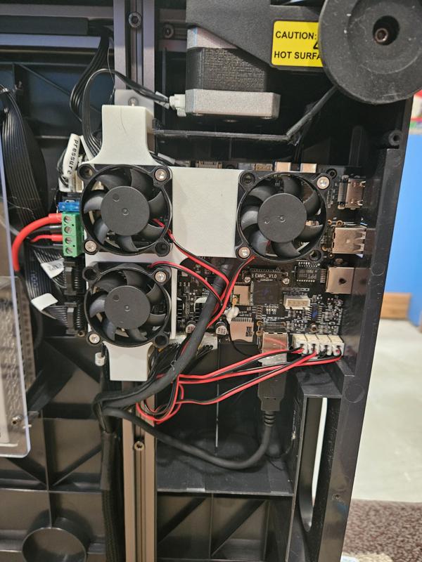 Sovol SV08 mainboard 4010 fans