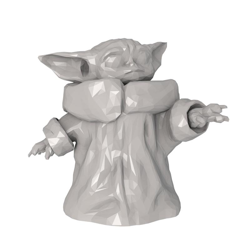 Yoda Low Poly