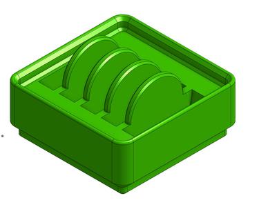 No Glue Gridfinity CR2450