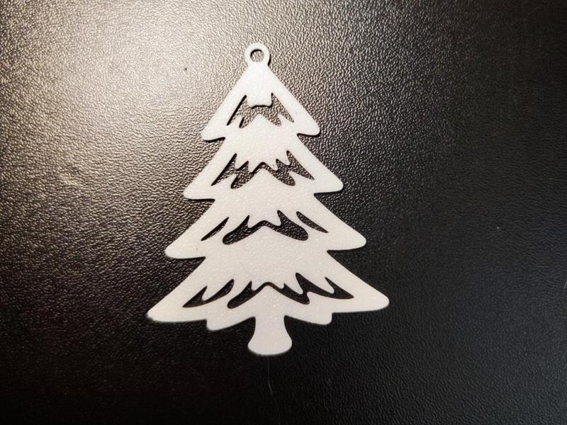 Spruce tree ornament