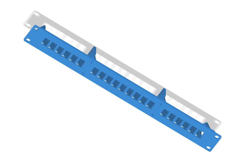 Rack Mount Patch Panel (Small Printer Friendly)
