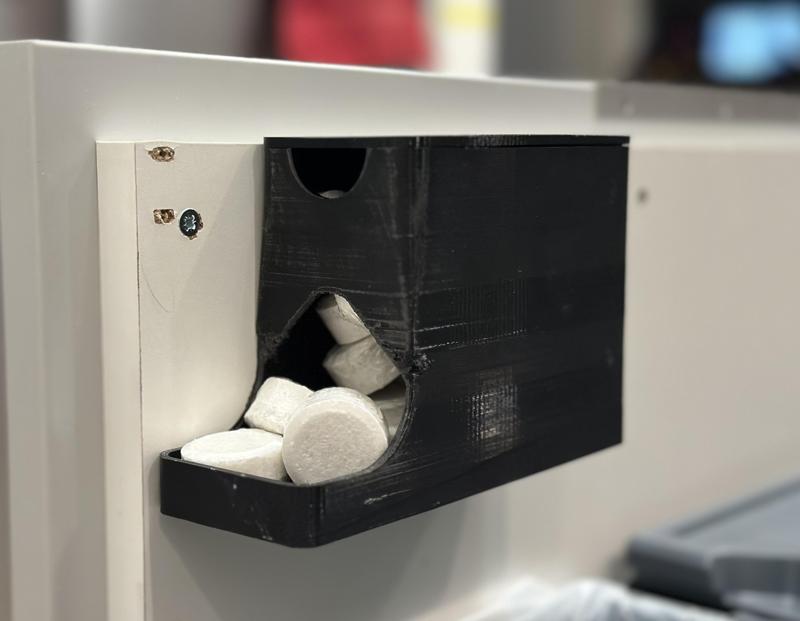 Dishwasher Tablet Dispenser Side Opening