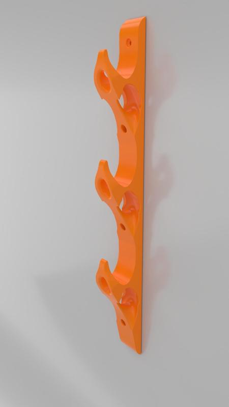 Hanger and clothes holder with hooks