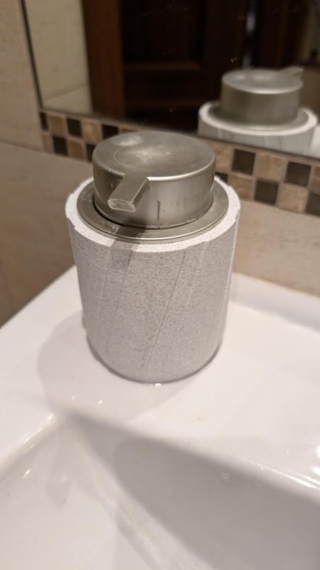Soap dispenser / toothbrush cup