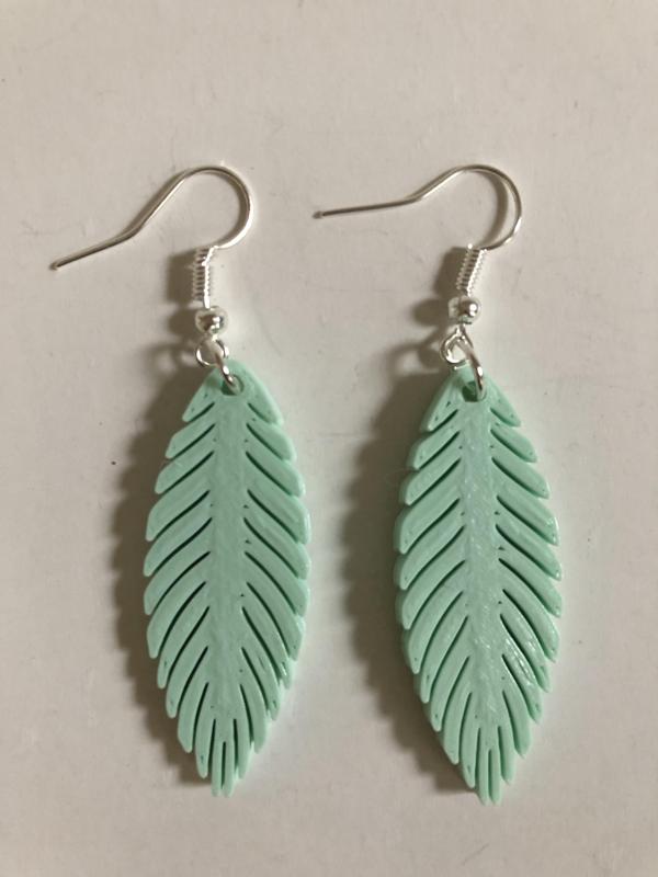 Feather earring