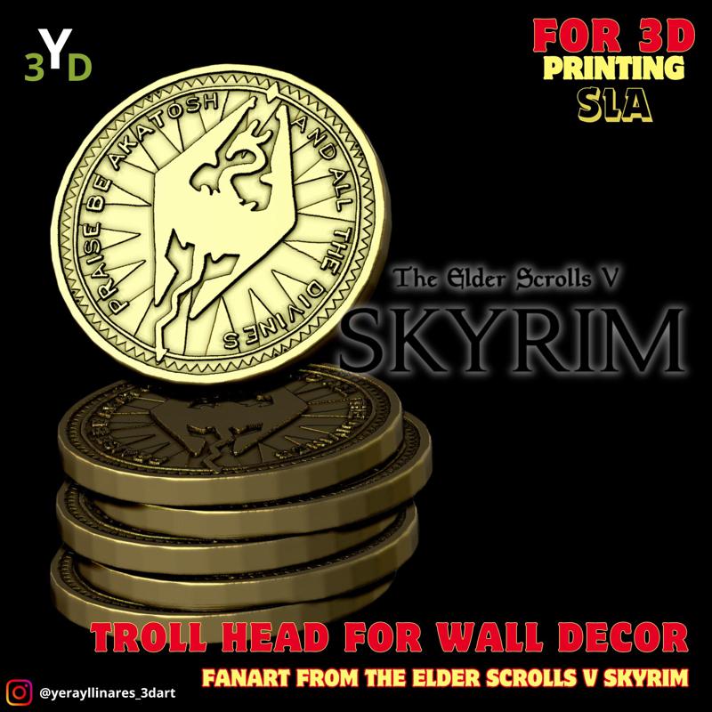 Septim Coin from Skyrim