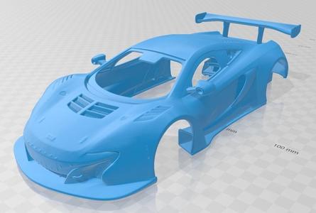 McLaren GT3 2014 Printable Body Car