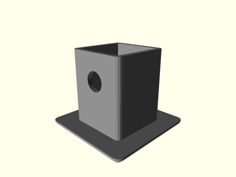 CAR Trailer CAP 50x50 square