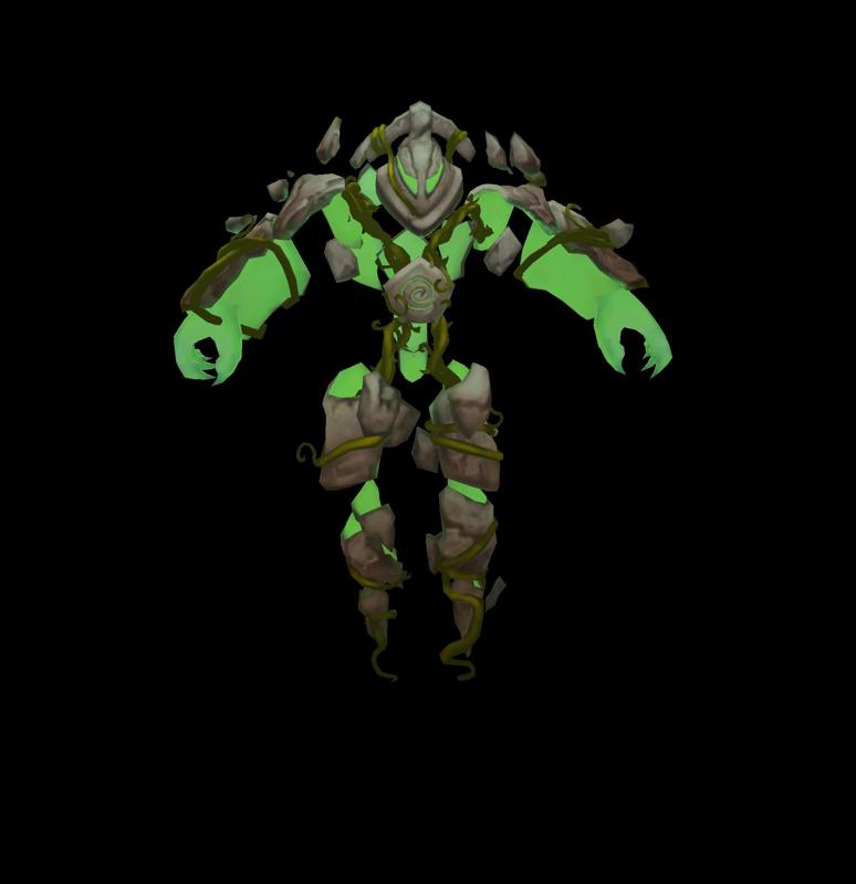 Runeborn Xerath League of Legends 3D print model