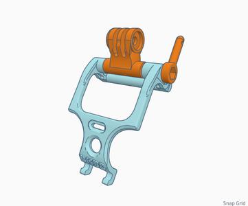 Ps4 controller gopro phone tripod holder mount