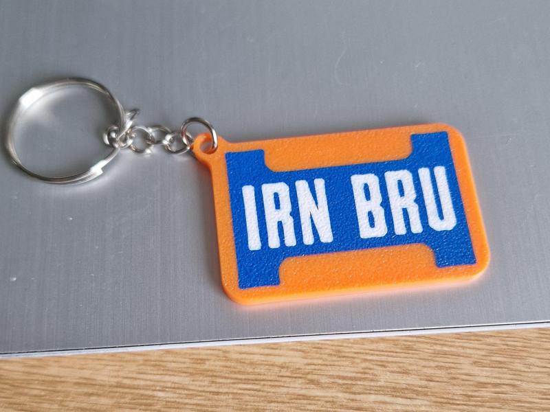 IRN BRU keyring