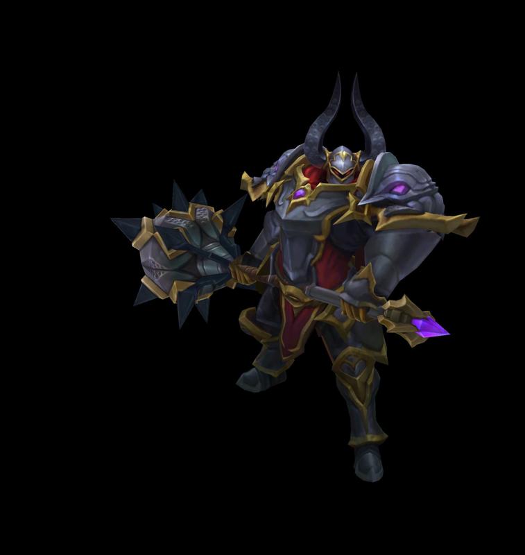 Lord Mordekaiser League of Legends 3D print model