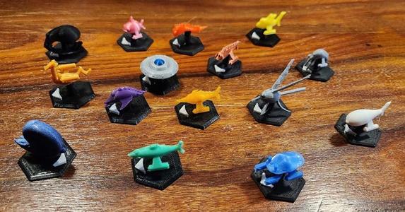 The Great Space Race ships