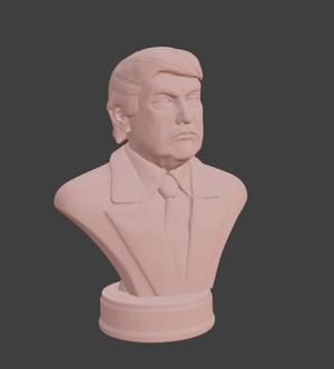 Trump bust
