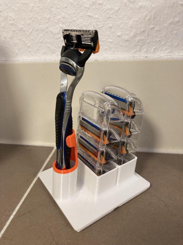 Gridfinity Gillette Fusion Razor Stand